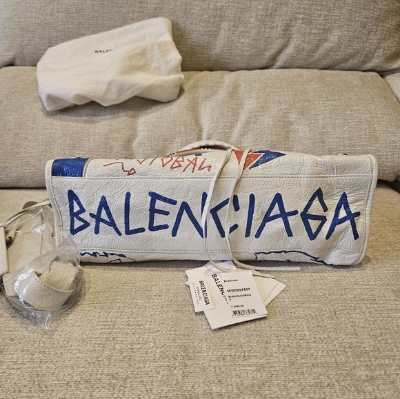 NWT Balenciaga City Graffiti Bag Sz Medium NWT - Picture 3 of 12